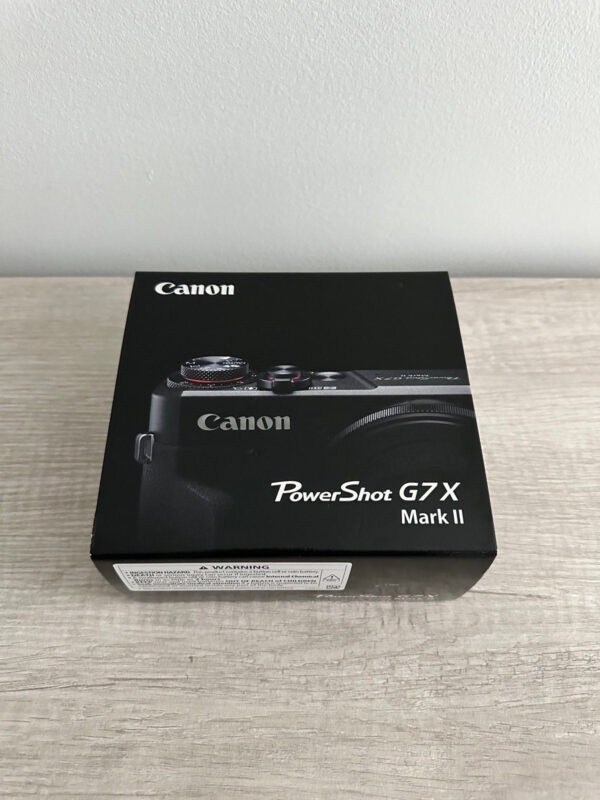 Canon Powershot G7 X Mark II