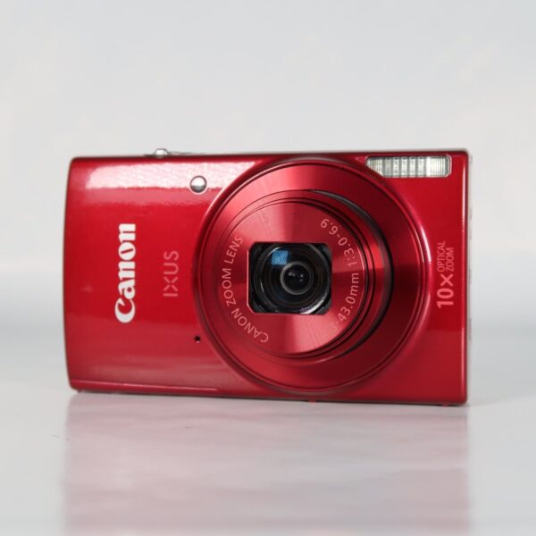 Canon IXUS 180 / Powershot ELPH 180 20MP Digital Camera Red, 8Gb - Excellent - Image 9