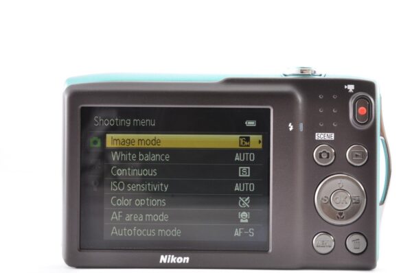 Nikon Coolpix S3300 Mint Green – Near Mint, UNUSED! - Image 10