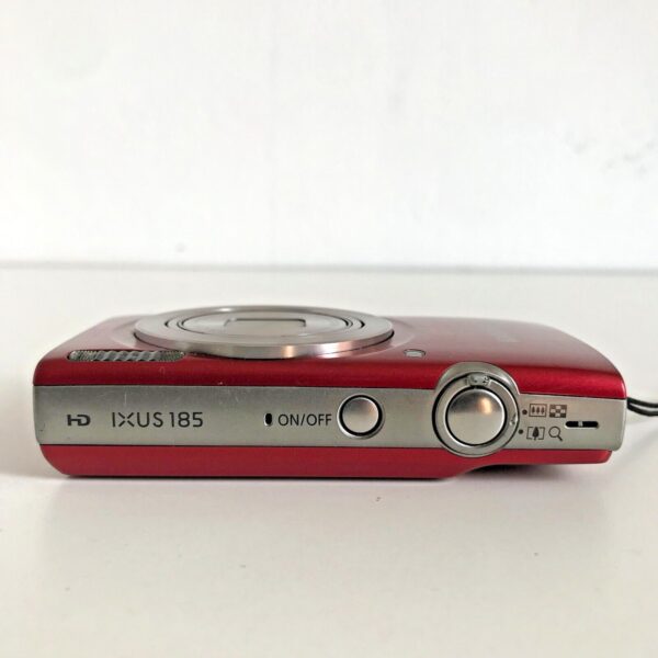 Canon IXUS 185 20.0MP 8x Digital Compact Camera Red - Image 9