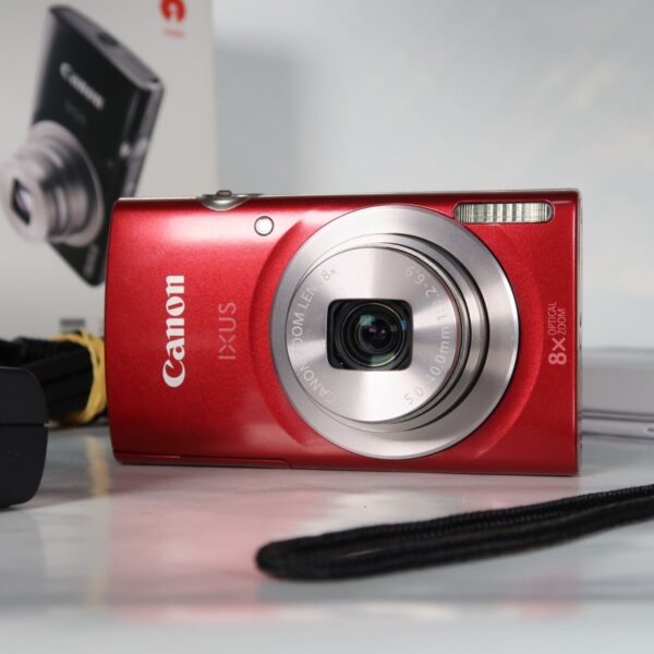 Canon IXUS 185 20.0MP 8x Digital Compact Camera Red Original Packaging - Image 7