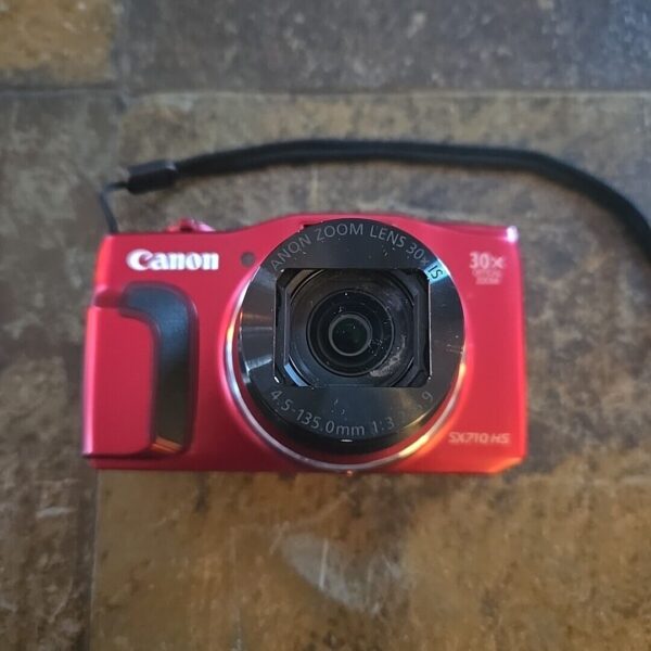 Canon PowerShot SX710 HS Red Digital Camera - Image 9