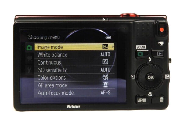 Nikon COOLPIX S6200 – 16.0MP Compact Digital Camera (Red) with 10x Wide Zoom – From Japan - Image 18