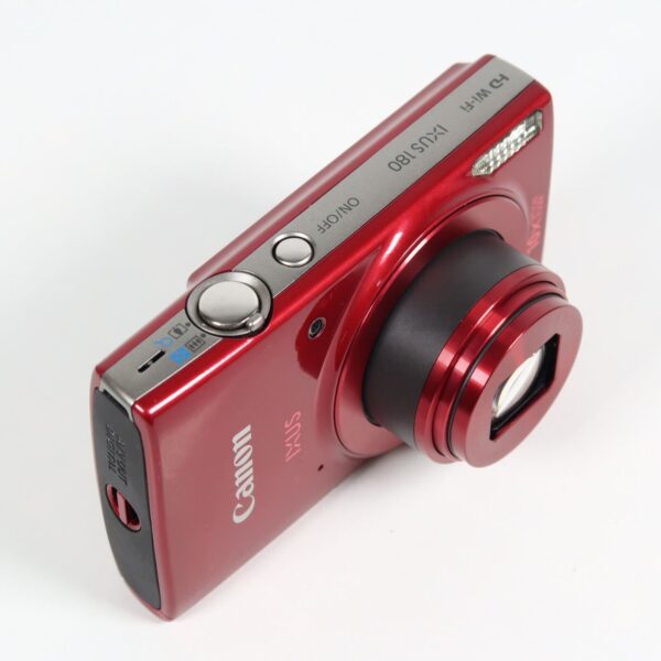 Canon IXUS 180 / Powershot ELPH 180 20MP Digital Camera Red, 8Gb - Excellent - Image 11