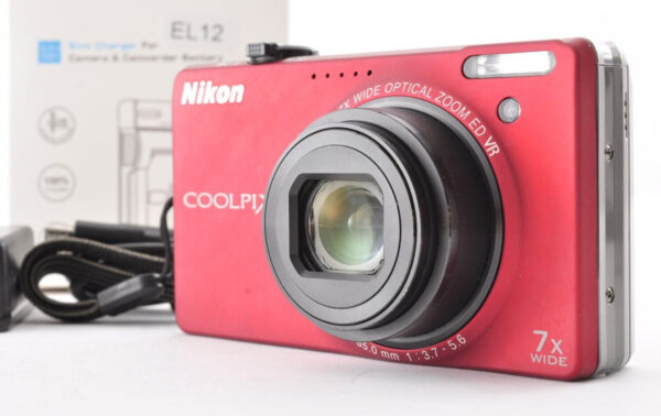 Nikon COOLPIX S6000 Red - Excellent+++++ Condition