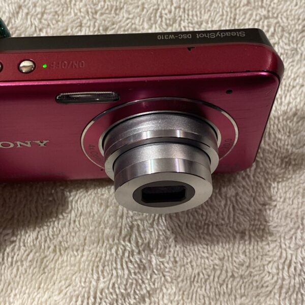 Sony Cybershot DSC-W310 12.1MP Digital Camera - Pink/Red - Image 17