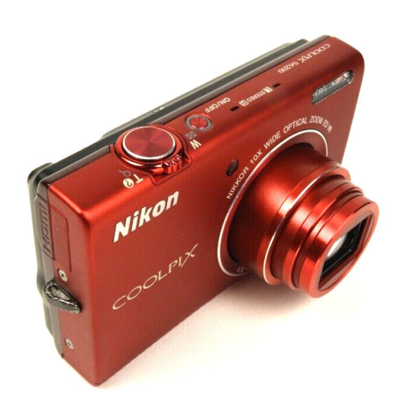 Nikon COOLPIX S6200 – 16.0MP Compact Digital Camera (Red) with 10x Wide Zoom – From Japan - Image 8