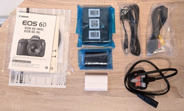 Canon EOS 6D 20.2MP Digital Camera Body Only - Boxed with Accessories - Image 16