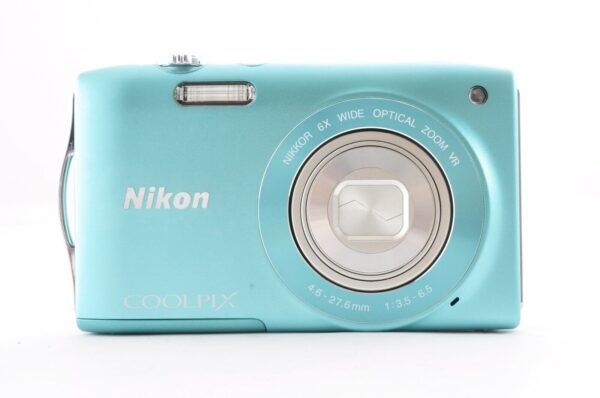 Nikon Coolpix S3300 Mint Green – Near Mint, UNUSED! - Image 2