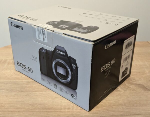 Canon EOS 6D 20.2MP Digital Camera Body Only - Boxed with Accessories - Image 14