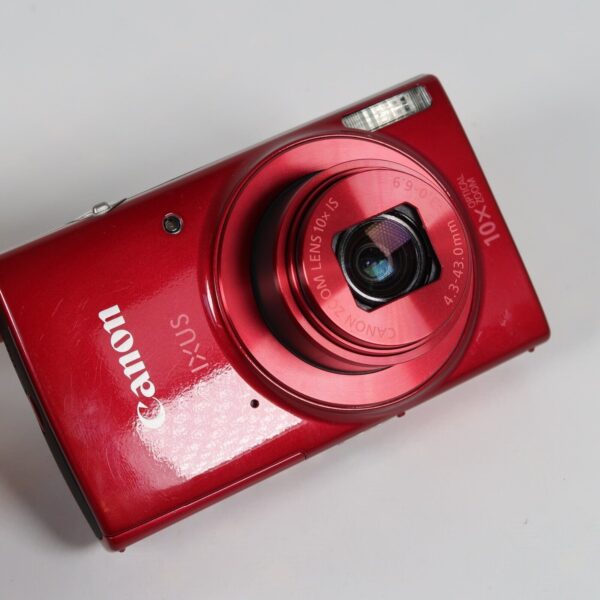 Canon IXUS 180 / Powershot ELPH 180 20MP Digital Camera Red, 8Gb - Excellent - Image 13