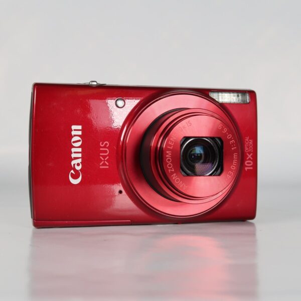 Canon IXUS 180 / Powershot ELPH 180 20MP Digital Camera Red, 8Gb - Excellent