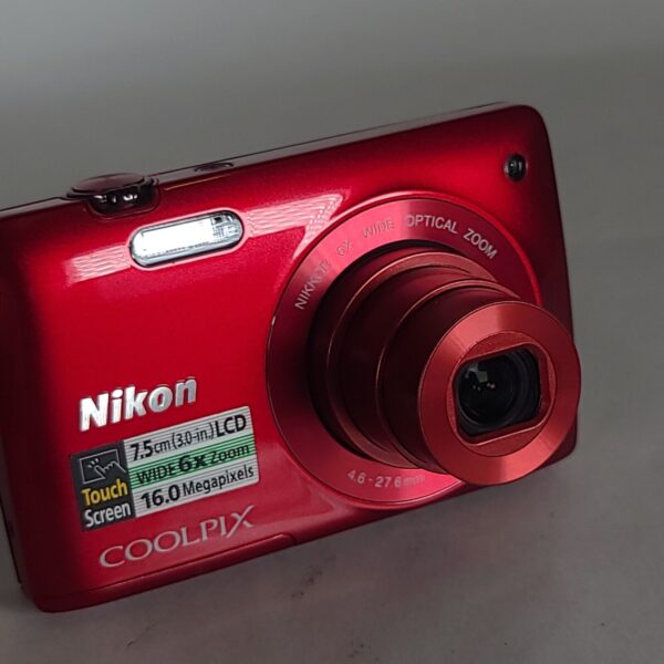 Nikon Coolpix S4200 16MP 6x Digital Camera Red Original Packaging - Excellent - Image 16